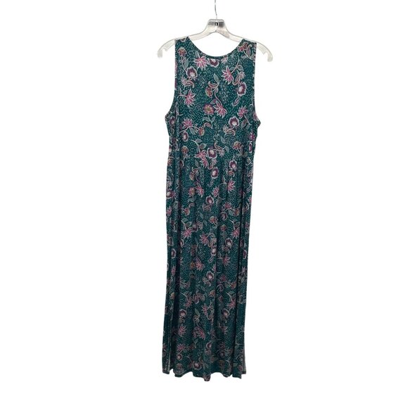 Maurices Womens Floral Maxi Dress Sleeveless Multicolor Size Large - Picture 7 of 9